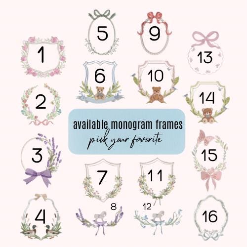 Embroidered Baby Name Banner | Custom Nursery Wall Hanging, Monogram Decor